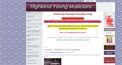 Desktop Screenshot of highland-young-musicians.com